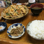 ゆいまーる - 息子が食べたふーちゃんぷるー定食