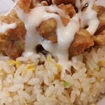 中華食堂 一番館 - 唐揚げ炒飯