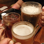 やきにく 宵緒 - 今日はお疲れ様！乾～杯♪