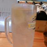 鳥と魚 - レモンチューハイ