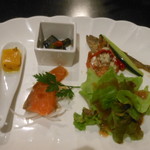 ステーキ・洋食のTANTO屋 - 前菜プレート　2016.8