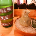日本酒（睡龍　生酛純米）