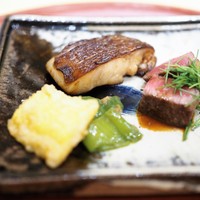 みくり - のどぐろ　佐賀牛　とうもろこし揚げ
                