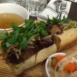 THE PIG AND THE LADY - banh mi PHO FRENCH DIP 