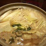 ととすし - かき味噌小鍋('12.12)