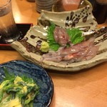 ととすし - ホタルイカ造り('14.03)