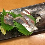 ととすし - いわし造り('14.08)