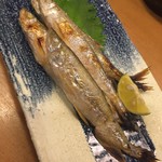 ととすし - 本ししゃも焼き('15.10)