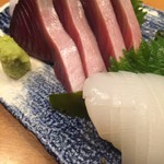 ととすし - カツオ&イカ造り('16.01)