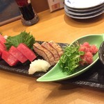 ととすし - まぐろ盛合せ('16.03)