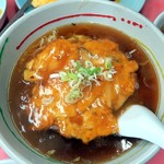 中華料理 七面鳥 - 天津めん￥730
                                