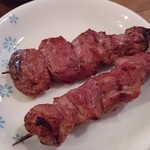 浦野屋 やきとん てるてる - ○カシラとはらみ各100円