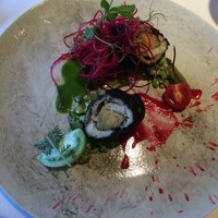 ルカンケ - 鱧と焼き茄子のフリット