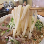 手打うどん長谷川 - コシの強い饂飩です