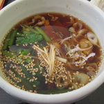 手打うどん長谷川 - 霙（みぞれ）糧汁もりのつけ汁