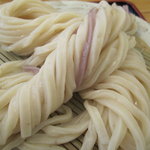 手打うどん長谷川 - 見よ！この艶々の饂飩を！