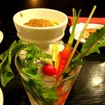 弘屋 -  バーニャカウダ　季節の野菜で