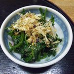 居酒屋　いちにいさん - ほうれん草ごまあえ