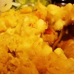 立喰いそば とんがらし - 小エビじゃあないよ。大きいよ　2016.8