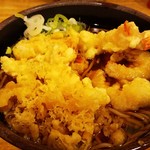 立喰いそば とんがらし - 小エビ天そば　2016.8