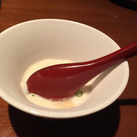 生粋 - 生豆腐のホタテのジュレかけ