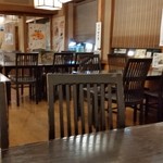 泉の里 - 泉の里　寂しい店内