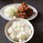 五ノ風 - 唐揚げセット 300円^_^