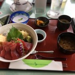 箱根湖畔ゴルフコース　レストラン - ゴルフで鉄火丼(*^^*)
