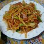 今帰仁城 - 沖縄風焼きそば：850円