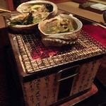 あらや滔々庵 - 続きましてアワビの登場ですよん
