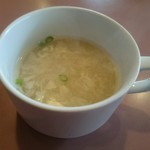Akethi - ランチスープ  ピリッと辛い卵スープ