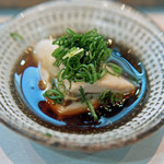 寿司栄 - 生牡蠣のおつまみ