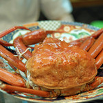 寿司栄 - 黄金蟹、２０,０００杯に１杯ともいわれる高級食材