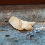 寿司栄 - 能登の肉厚のミル貝...わさび醤油