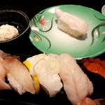 Heiroku Sushi - 旬魚5ツ星セット(2016.08)