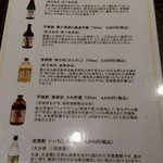 ぬりや - メニュー