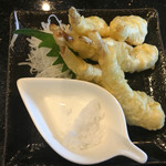 琉球回転寿司 海來 - 島らっきょうの天ぷら 760円(税込)
