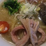 煮干し中華そば一燈 - 鴨出汁冷やしそば（冷やしそば）「カモーン3号」