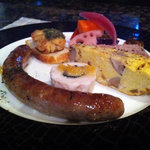 前菜盛り合わせ。