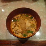 すし喜八 - ランチ　肝のみそ汁