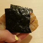 鮨 あらい - 平貝の磯辺焼き