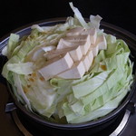 玉山支所前食堂 - ホルモン鍋（１人前）