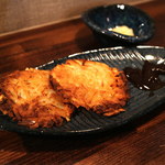 かはほり - ジャガイモのパンケーキ・田楽惣酢（でんがくソース）(2016.Aug)