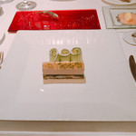 ル・マノアール・ダスティン - 鮎のミルフィーユ　ガトー仕立て