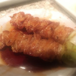 伸喜 - かわ（160円/本）
      かわがあまりに美味しくて…
      今度はタレでお願いしました。