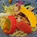 東京煮干屋本舗 - 豚しゃぶ冷やし中華　９００円