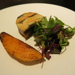 スゥリル - 28年8月　鰻とスペイン産フォアグラのテリーヌ　マンゴー添え