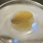 スゥリル - 28年8月　冬瓜のコンポートとハーブティーのジュレ、ヴァニラアイスクリームと共に