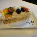 ビスキュイ - 本日のケーキ　フルーツタルト★