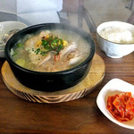 コッテジ - サムゲタン シンプルセットランチ（２０１６年８月）